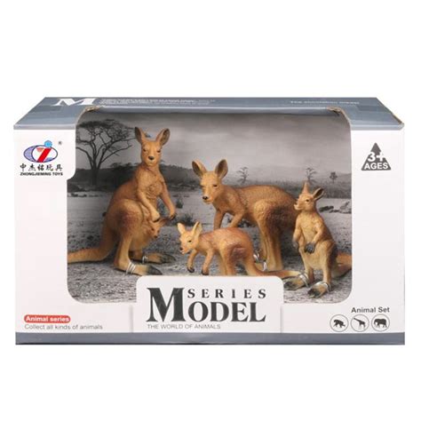 Set divlje životinje Kenguri sa mladuncima 723169 | Volim svoj dom