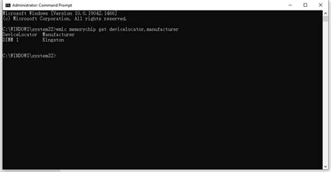 Image result for Check Memory Windows 10 Command
