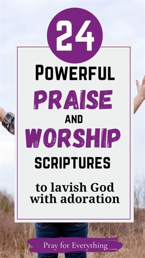 24 Powerful Praise and Worship Scriptures