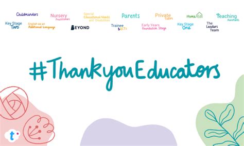 Celebrating Educators and Saying a Big Thank You - Twinkl