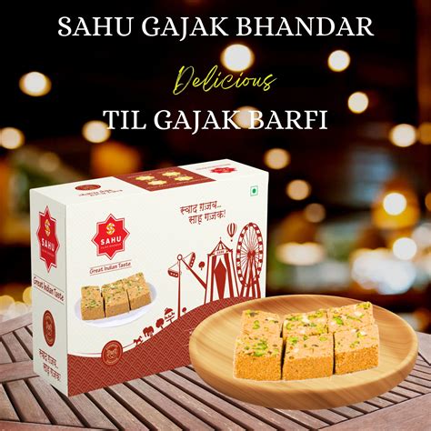 Shop Now: Authentic Gajak Barfi Sweets at Sahu Gajak Bhandar
