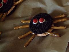 Image result for spider oreos