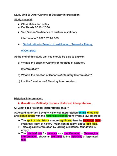 Statute and Statutory Interpretation 的图像结果