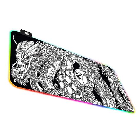 Zebronics Blaze XL RGB Gaming Mouse pad (Designed by Santanu Hazarika ...