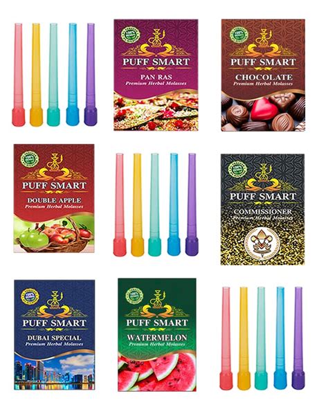 PUFF SMART Herbal Molasses (100% Nicotine and Tobacco Free) Pan Ras ...
