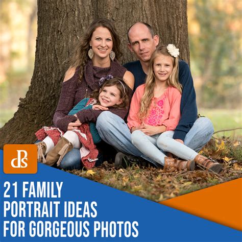 21 Family Portrait Ideas for Gorgeous Photos
