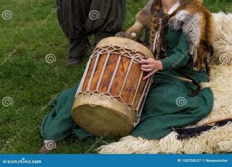 Medieval Musical Instrument Stock Image - Image of music, instruments ...