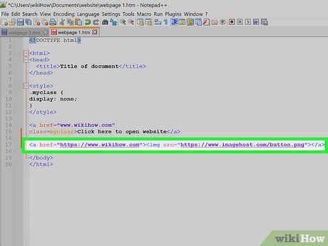 How to Add Link to HTML Website 的图像结果