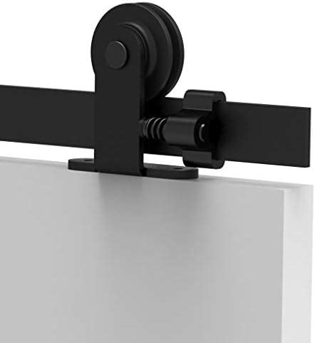 Kit Ferramenta Per Porte Scorrevoli Pieghevoli HOMCOM 152.5 Cm - Guida In Acciaio, Portata 90 Kg, Per 2 Ante | Risparmio Spazio