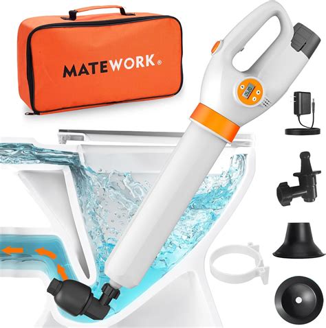 Matework Electric Toilet Plunger, Plunge Blaster, Cordless India | Ubuy