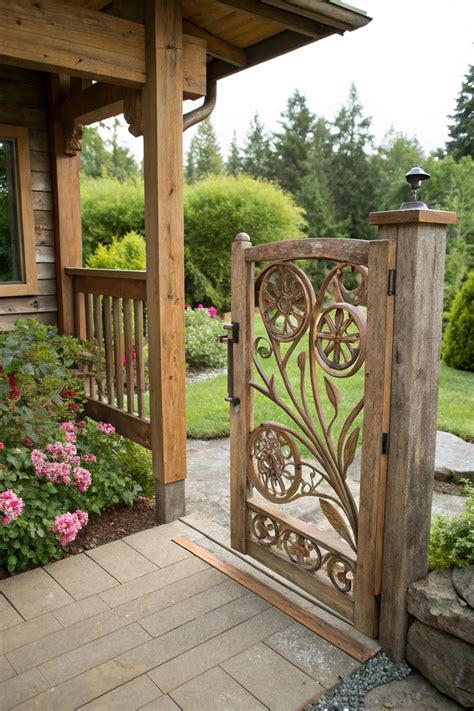 12+ Creative Front Porch Gate Ideas