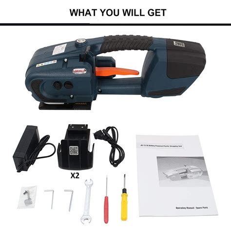 Electric Strapping Tool, Packaging Strapping Machine for 1/2-5/8 in ...