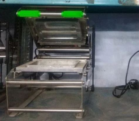 Tray Sealing Machine - Rectangle Tray Sealing 2cp Machine Manufacturer ...