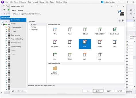 Image result for How to Export PDF File From SQL