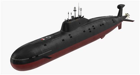 Nuclear Powered Attack Submarine Akula Class 3D model | 3D Molier ...