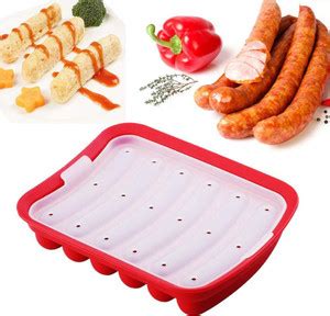 KARP Silicone Bread Mould 6 Cavity Hot Dog Bun Pan, Baguette Sandwich ...