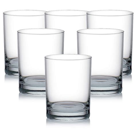 Ocean San Marino Glass 385ml Set of 6 Transparent for Kitchen | Water ...