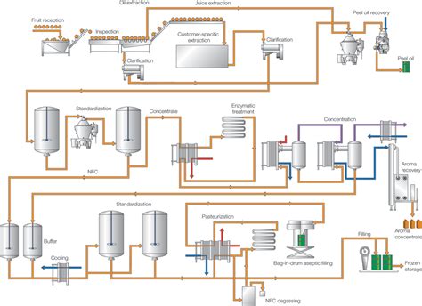 Citrus fruit processing | Alfa Laval