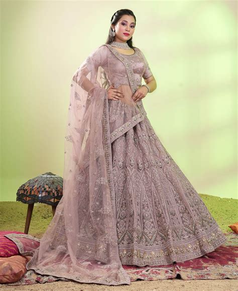 Indian Lehenga for Engagement in Devon Avenue, Chicago, IL, USA – Mohi ...