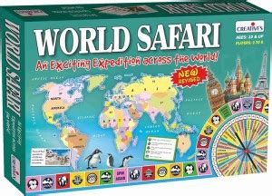 CREATIVE'S World Safari Educational Board Games - World Safari . Buy ...
