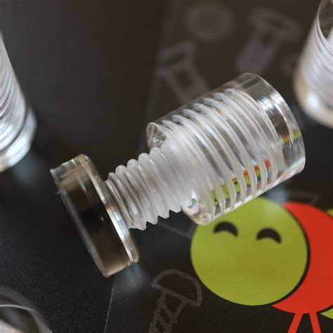 Buy 4 X Clear Standoffs, Glass Like, Acrylic, Transparent Spacers ...