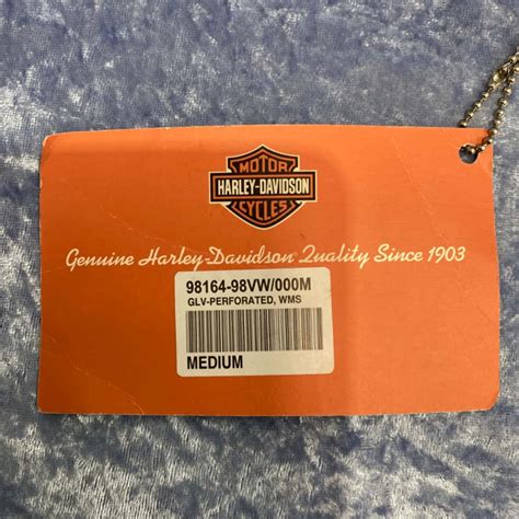 Harley Davidson Womens Black Gloves (s)