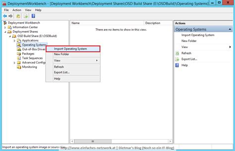 Add Operating System to Deployment Share 的图像结果