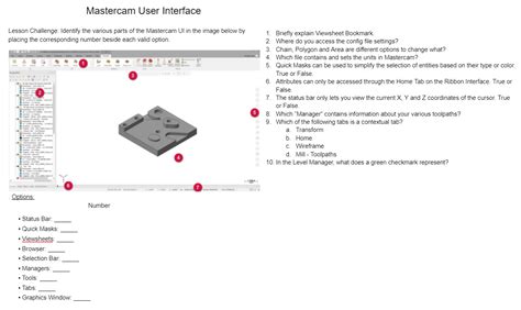 Image result for Mastercam User Interface Image