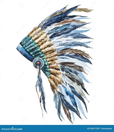 American native hat stock vector. Illustration of native - 54241728