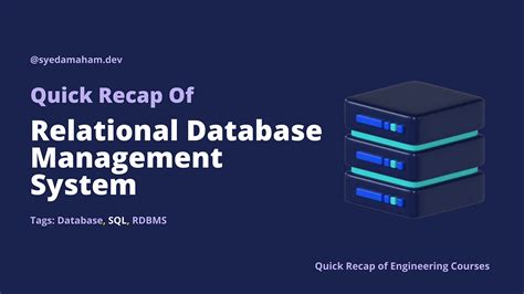 Relational Database Systems Examples 的图像结果