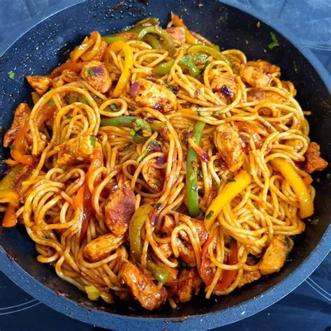 STIR FRY SPAGHETTI