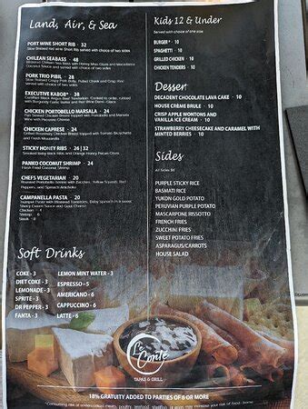 LE CONTE TAPAS AND GRILL, Gatlinburg - Restaurant Reviews & Photos ...