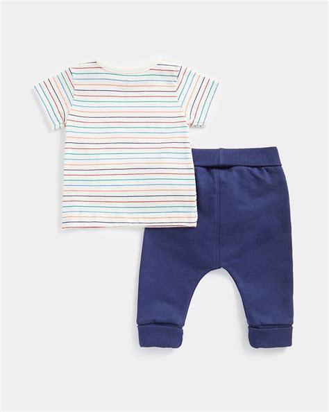 Buy Boys Jogger T-Shirt set -Multicolor Online at Best Price | Mothercare