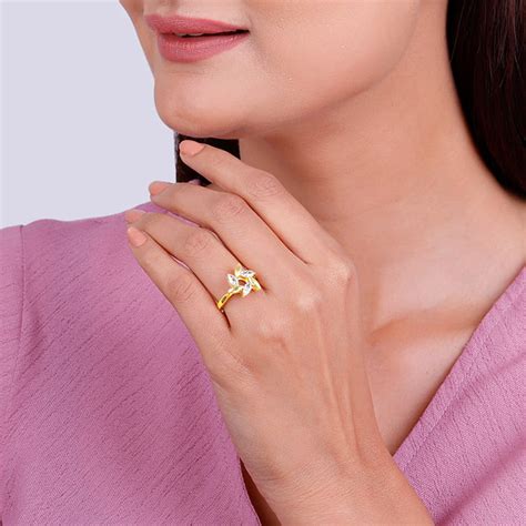 Golden Cirque Ring – GIVA Jewellery