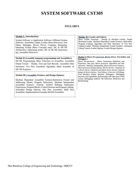 System Software Module 1 的图像结果