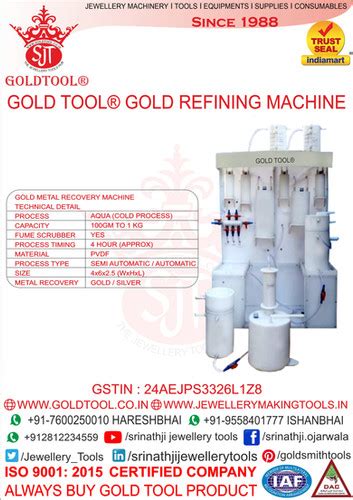 Gold Silver Refinery | JEWELLERY MACHINERY