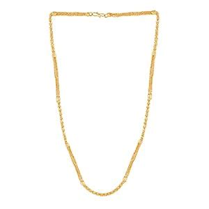 MEENAZ Chain for Men Boys Husband gents boyfriend Stylish golden Chain ...