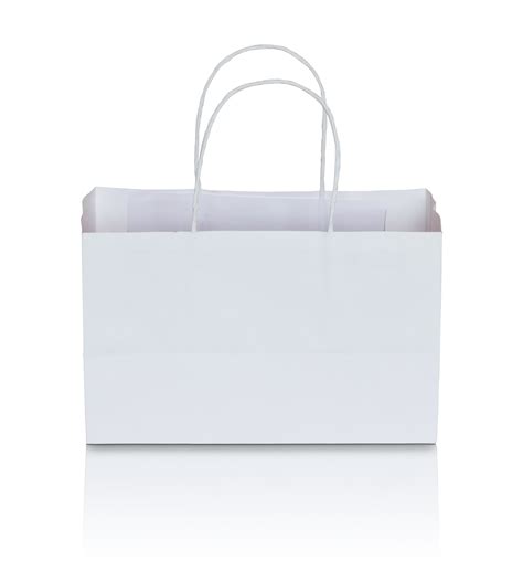 White Paper Bag Png