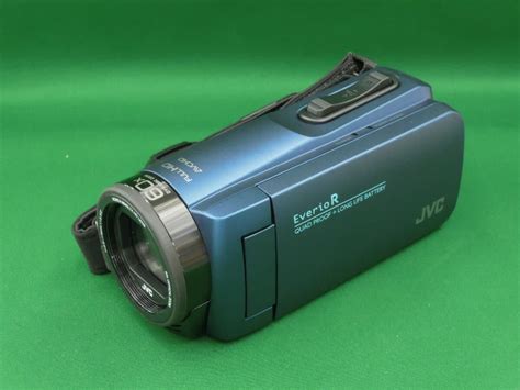 JVCKENWOOD JVC ビデオカメラ Everio R 防水 防塵 Wi-Fi 64GB アクアブルー GZ-RX670-A ...