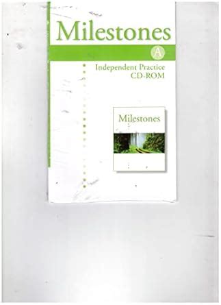 Buy Milestones A: Independent Practice (CD-ROM) Book Online at Low ...