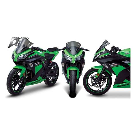 Zero Gravity Double Bubble Windscreen for Kawasaki Ninja 300 ...