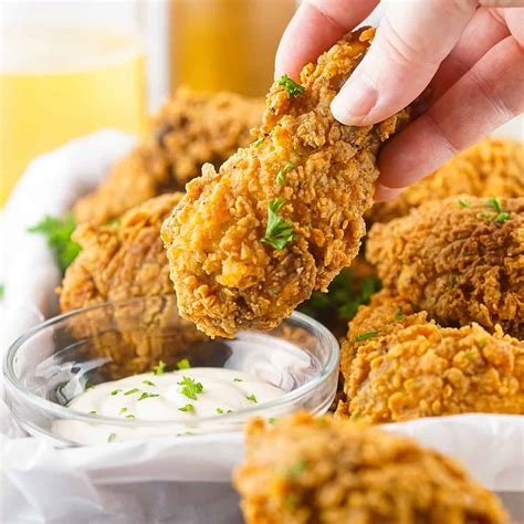 Deep Fried Chicken Wings