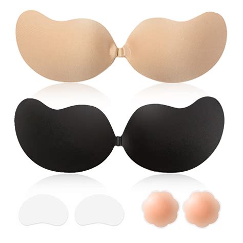 Snapklik.com : Sticky Bra Backless Adhesive Strapless Invisible Push Up ...
