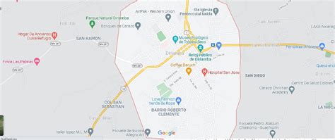 ¿Dónde está Diriamba Nicaragua? Mapa Diriamba - ¿Dónde está la ciudad?