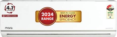 MarQ by Flipkart 2024 Range 1 Ton 3 Star Split Inverter 4-in-1 ...