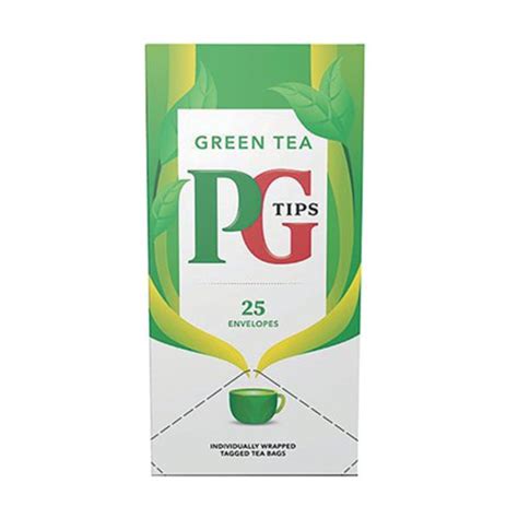 PG Tips Green Envelope Tea Bags x 25 - The Pantry Expat Food & Beverage