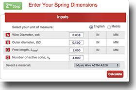 Compression Spring Calculator 的图像结果