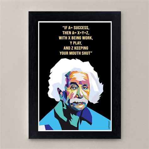 ArtinKart- Albert Einstein Poster Motivational Inspirational Quotes ...