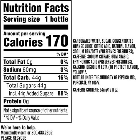 Mtn Dew | Soft Drinks | BEVERAGES | PepsiCo Partners