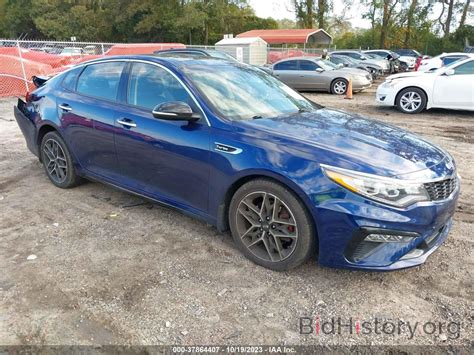 Report 5XXGW4L22KG314767 KIA OPTIMA 2019 Blue Gasoline - price and damage history